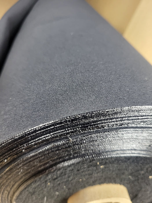 32” Heavy Black Decking 70/30 Poly/Cotton Plain Weave 6OZ