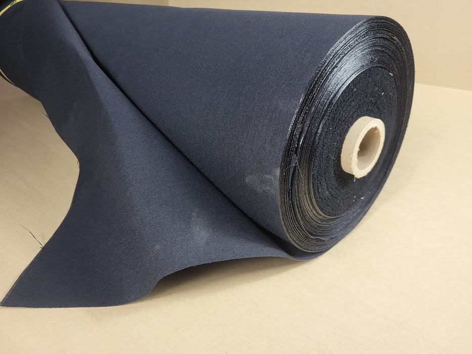 32” Heavy Black Decking 70/30 Poly/Cotton Plain Weave 6OZ