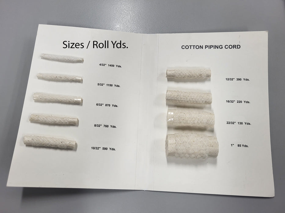 Cotton Flex Welt 10 Lb Rolls
