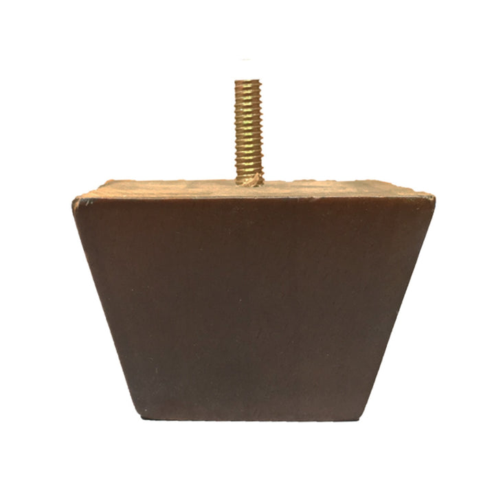 LQ2030W Square Furniture Legs - Walnut Finish