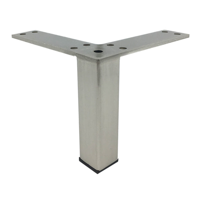 LR4129-C Metal Furniture Legs - Brushed Nickel