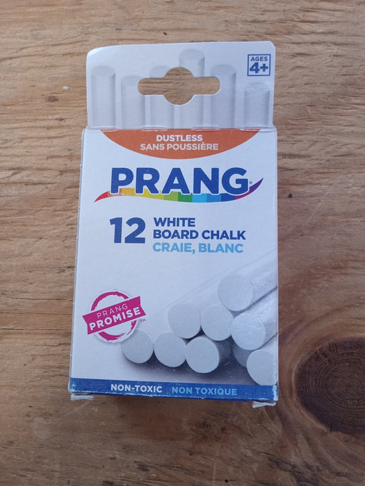 Prang White Chalk