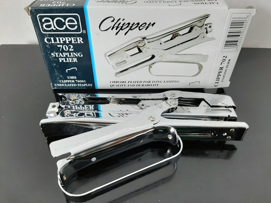 ACE - 702 CLIPPER PLIER HAND STAPLER