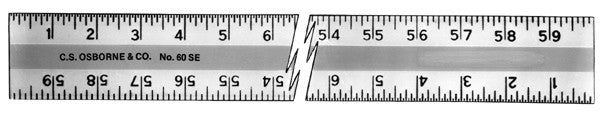RULER ALUMINUM 60