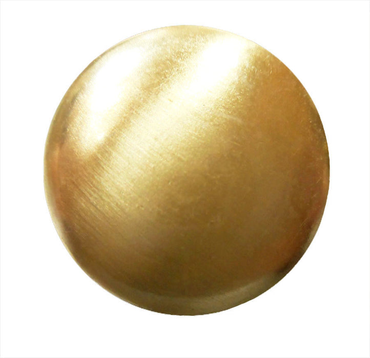 Brushed Brass #30 Buttons with Wire Eye BB30BB-E