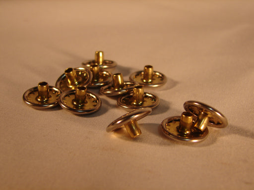 Fasteners (Snaps) Caps Brass Stainless 10128 (Long)