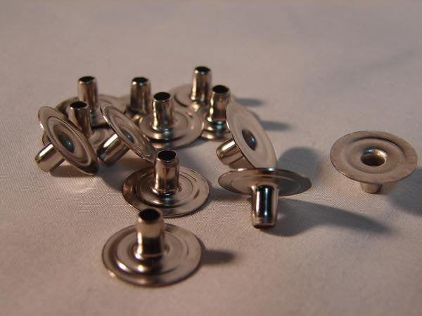 Fasteners (Snaps) Eyelets Brass Stainless 10412