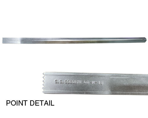 Osborne Flat Stuffing Rod Pressed Steel #119 No. 40M-18